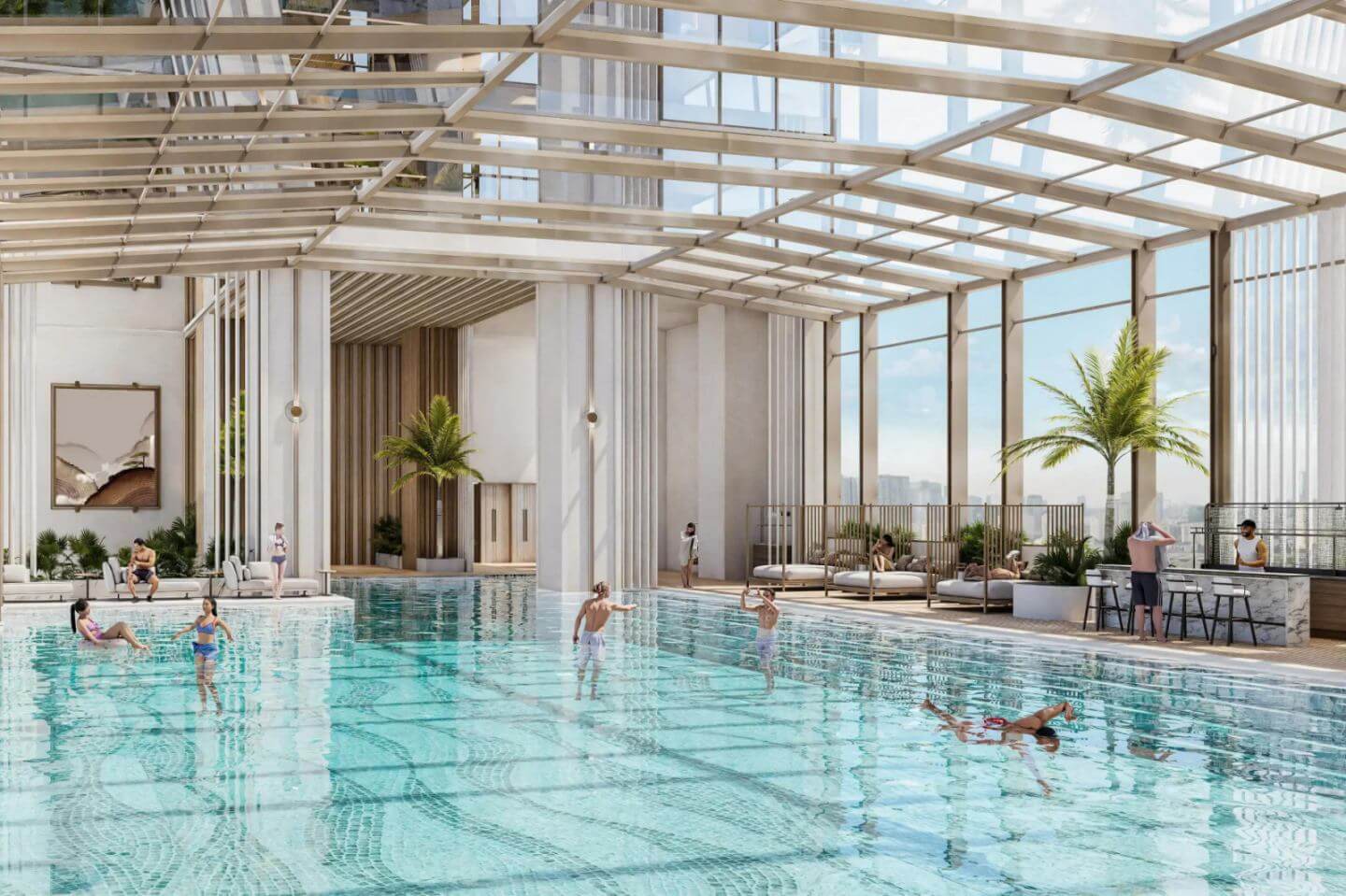 Be Boi Du An Sun Feliza Suites Cau Giay 2